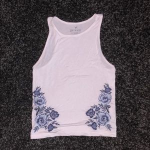 American eagle floral tank top